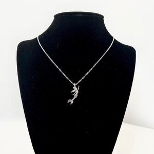 Sterling Silver Mermaid Necklace